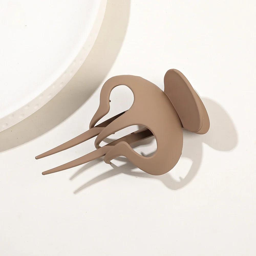 Women Large Hair Clamp Hair Clip Plastic Seamless Duckbill Claw for Women Girls Simple Hairpins Styling Tools Hair Accessories