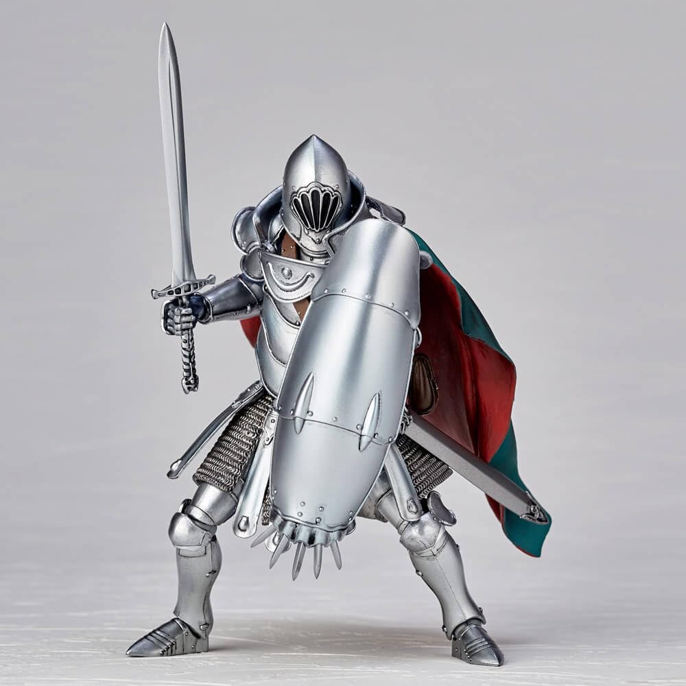 Kaiyodo Takeya Style Freely Operated Figurine Nausicaa of the Valley of the Wind Tormekian Armored Soldier Kushana Guard Height 140mm PVC ABS Painted