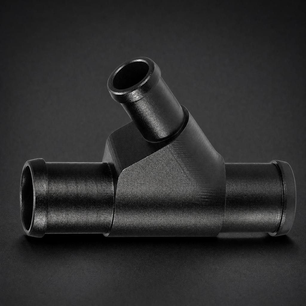 Cooling System Coolant Ytube Outlet Direct Replacement Aluminum LeakResistant
