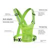 Colete de Segurança Unisex de Alta Visibilidade Leve em 4 Cores Com Bolsa de Armazenamento Para Construção Noturna Ciclismo Casaco de Trânsito Corrida Trabalho