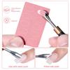 5/10Sheet Nail Cuticle Pusher Self-Adhesive Sand 100#180#240# Flake File Trimming Nails Pre Polishing Sandpaper Set Manicuretool