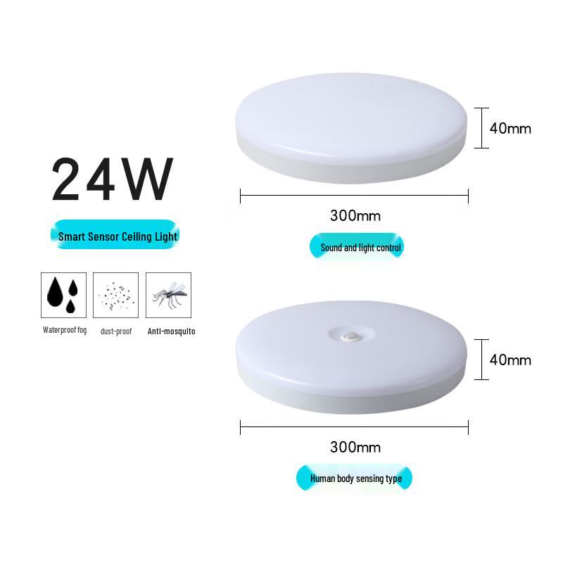 

LED Three-Proof Smart Sensor Ceiling Light