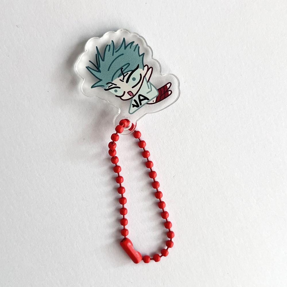 

Anime ALIEN STAGE IVAN & TILL Cosplay Keychain Unisex Acrylic Bag Pendant Kawaii Key Chains Keyrings Accessory Props Gifts
