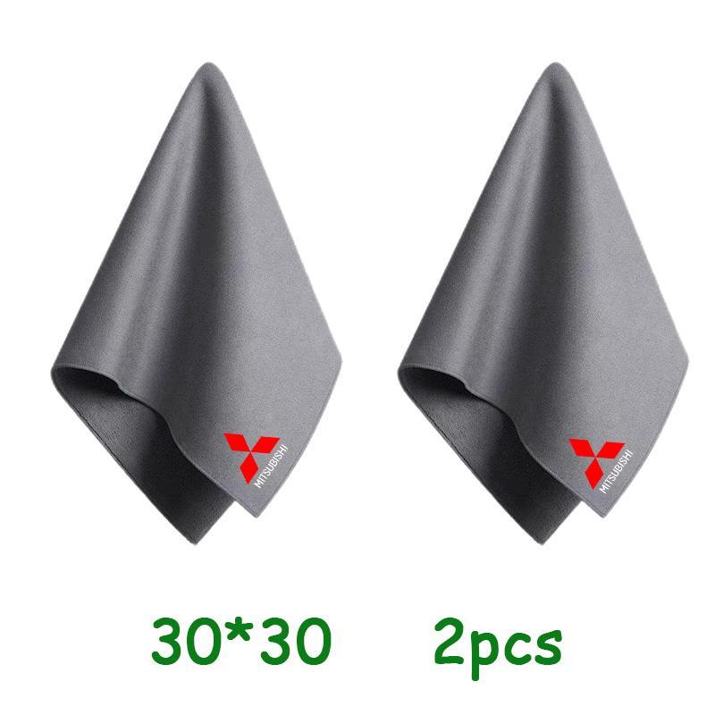 

Car Cleaning Brush Wash Towels Microfiber Rag For Mitsubishi outlander Sport Mirage Eclipse cross Pajero ASX Lancer EVO Ralliart