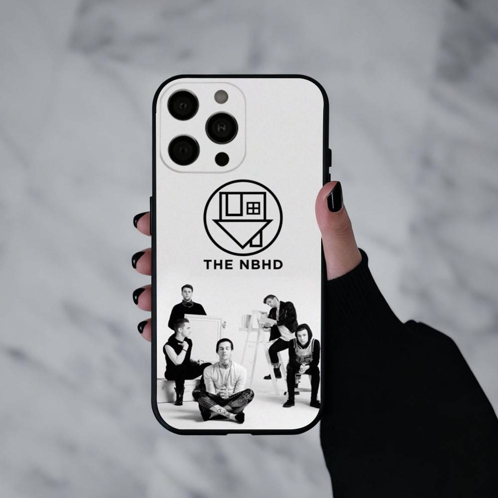 Band NBHD The N-Neighbourhood-D Phone Case For iPhone 17pro,16,15,14,13,12,11 Plus,Pro Max,XS,Soft Silicone Black Cover