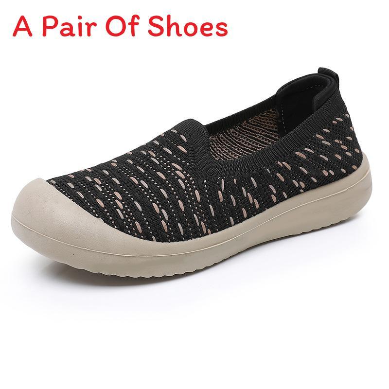 Lazy Slip On Shoes For Women Spring Casual Breathable Non Slip Comfortable Flats