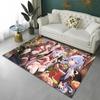 Game Genshin Impact Gamer Cartoon  Carpet Rug for Home Living Room Bedroom Sofa Doormat Decor,Child Area Rug Non-slip Floor Mat