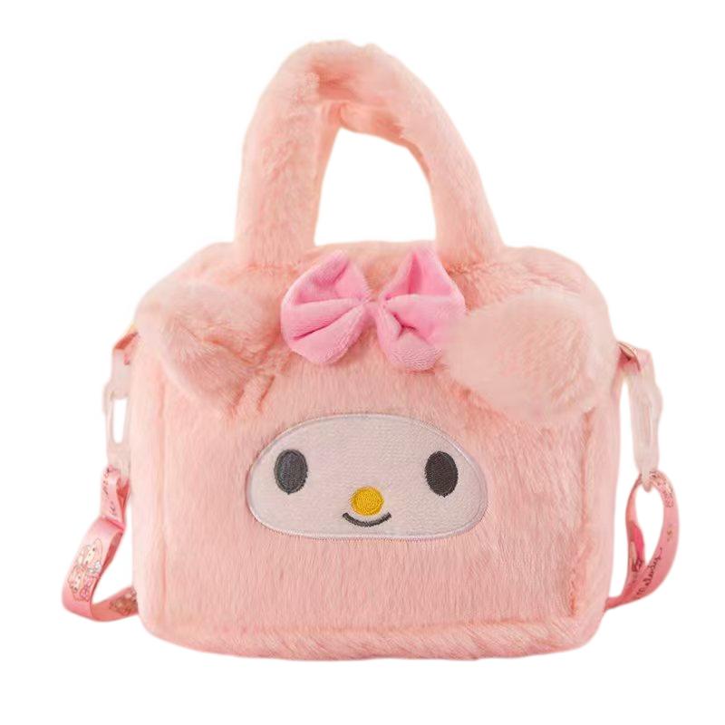 Cartoon Anime Handbag Soft And Cute Crossbody Bag Storage Travel Girl Birthday Gift