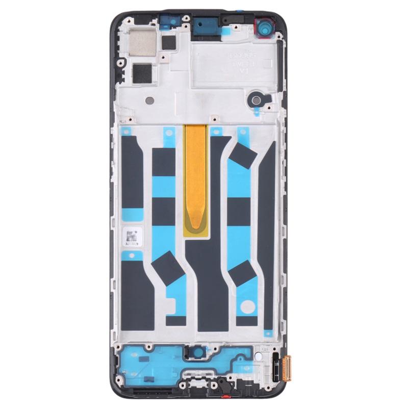 For Oppo Reno5 4G/Reno5 K Grade C OLED Screen and Digitizer Assembly+Frame Spare Part (without Logo)
