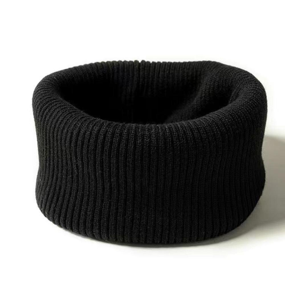 Warm Knitted Ring Scarf Coldproof Thicken Knit Scarf Outdoor Wrap Neck Scarves