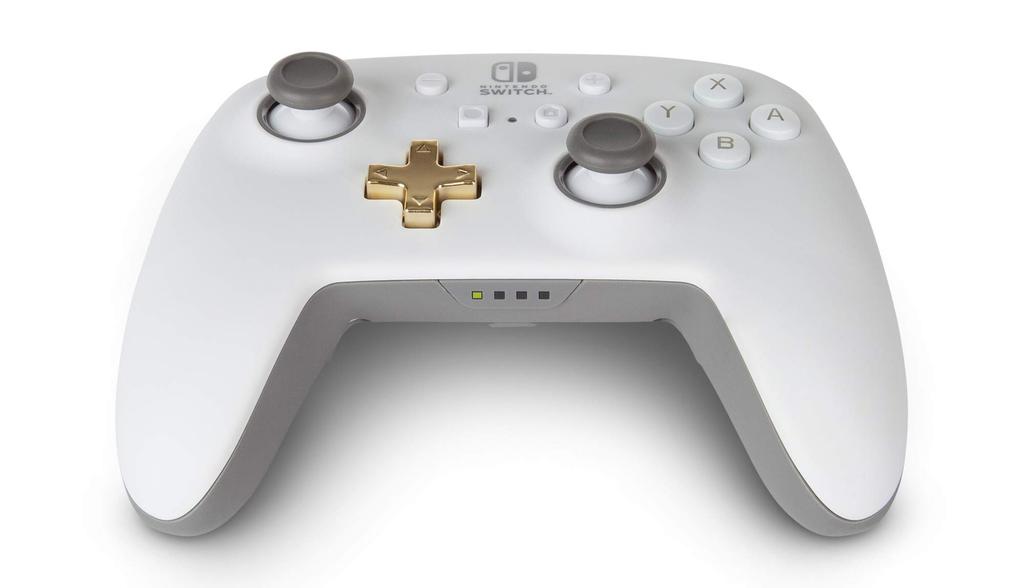 Licensed PowerA Enhanced Wireless Controller for Nintendo Switch White [Nintendo Product] - [2-Year Warranty] 1518390JP-02