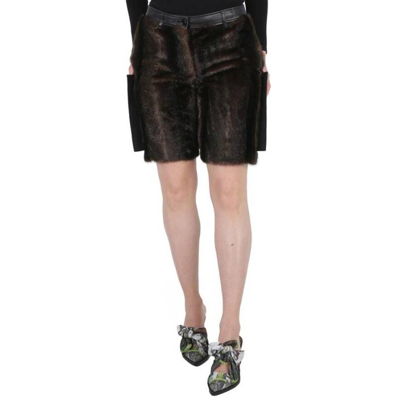 Burberry Casual Shorts Women's Brown 80469081