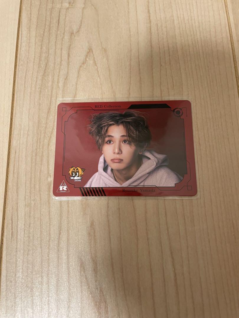 

[Б/У] Рёсукэ Ямада КРАСНАЯ Бижу Карточка Ограниченный тираж для площадки