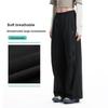 Li Ning Outdoor CF Quick Dry Cool Multi Pocket Straight Leg Cargo Pants Women Pants Black AYKW110-3