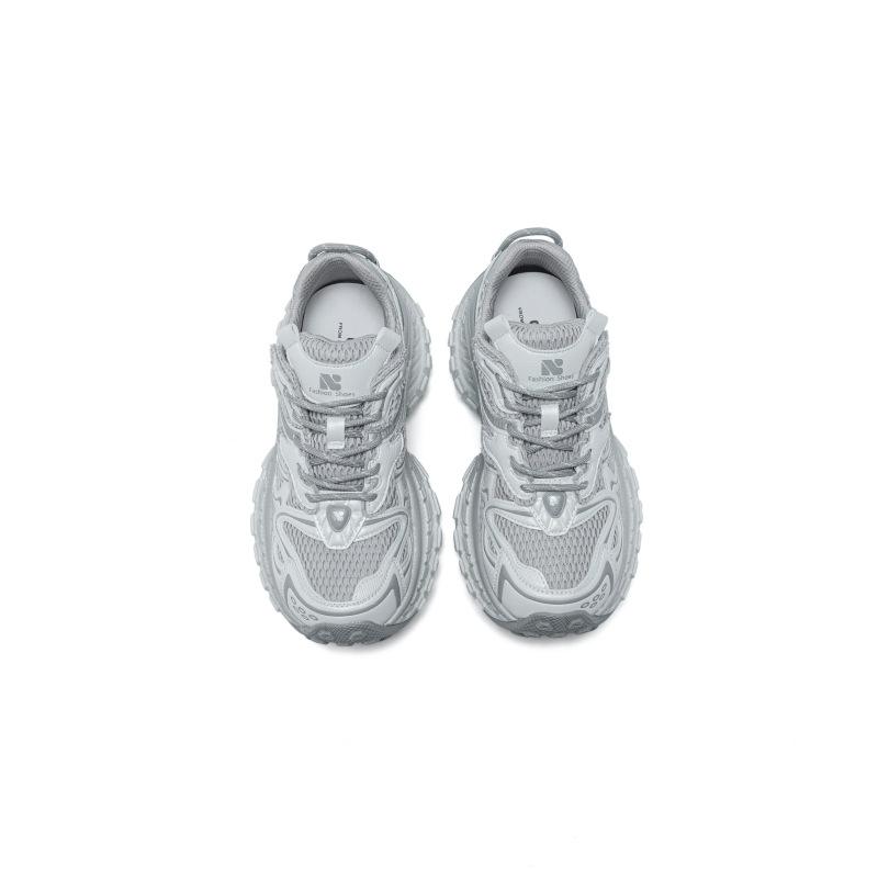 Dad shoes girl ins2026 spring and autumn platform-soled sports single shoes mesh versatile height-increasing casual shoes