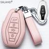 Leather Car Key Case Cover Holder Shell Fob For Chery Jetour X70 X90 X95 Plus   Protector Keyless Keychain Accessories