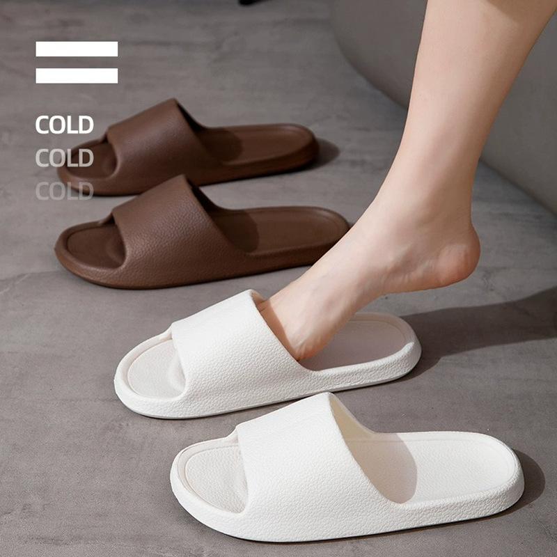 

Thick-bottomed cool slippers women s indoor and outdoor home home bathroom bath non-slip slippers men s summer Shoe Size 36-37 Recommended 35-36 Feet