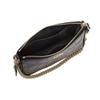 Coach Pochette 19 Pelle Coccodrillo Stampata Borsa a Mano Donna Clutch Nera 87857-IMBLK