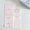 Mini Fold-Over Greeting Card Stock: DIY Message Holder & Decorative Package