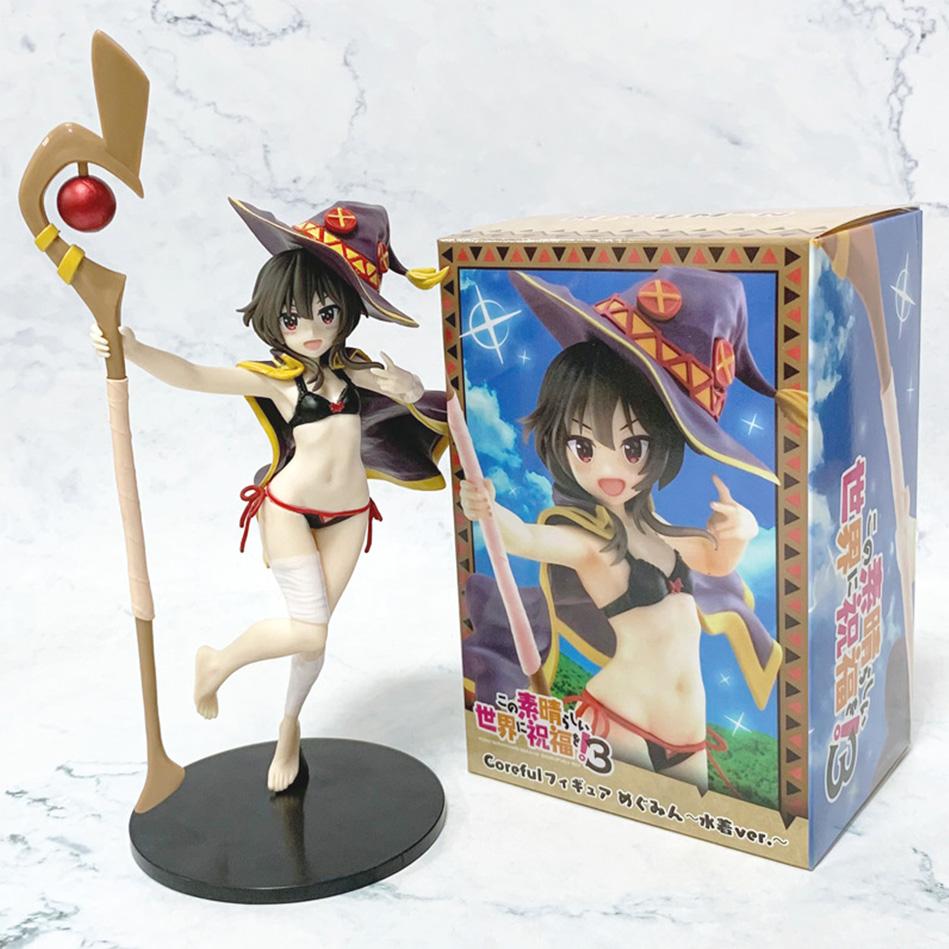 Megumin Action Figure 18cm God's Blessing on This Wonderful World Cute Figurine For Girls Droppshiping