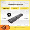 Household Rubber Threshold Ramp for Curbs and Slopes: Car and Road Edge Climbing Pad