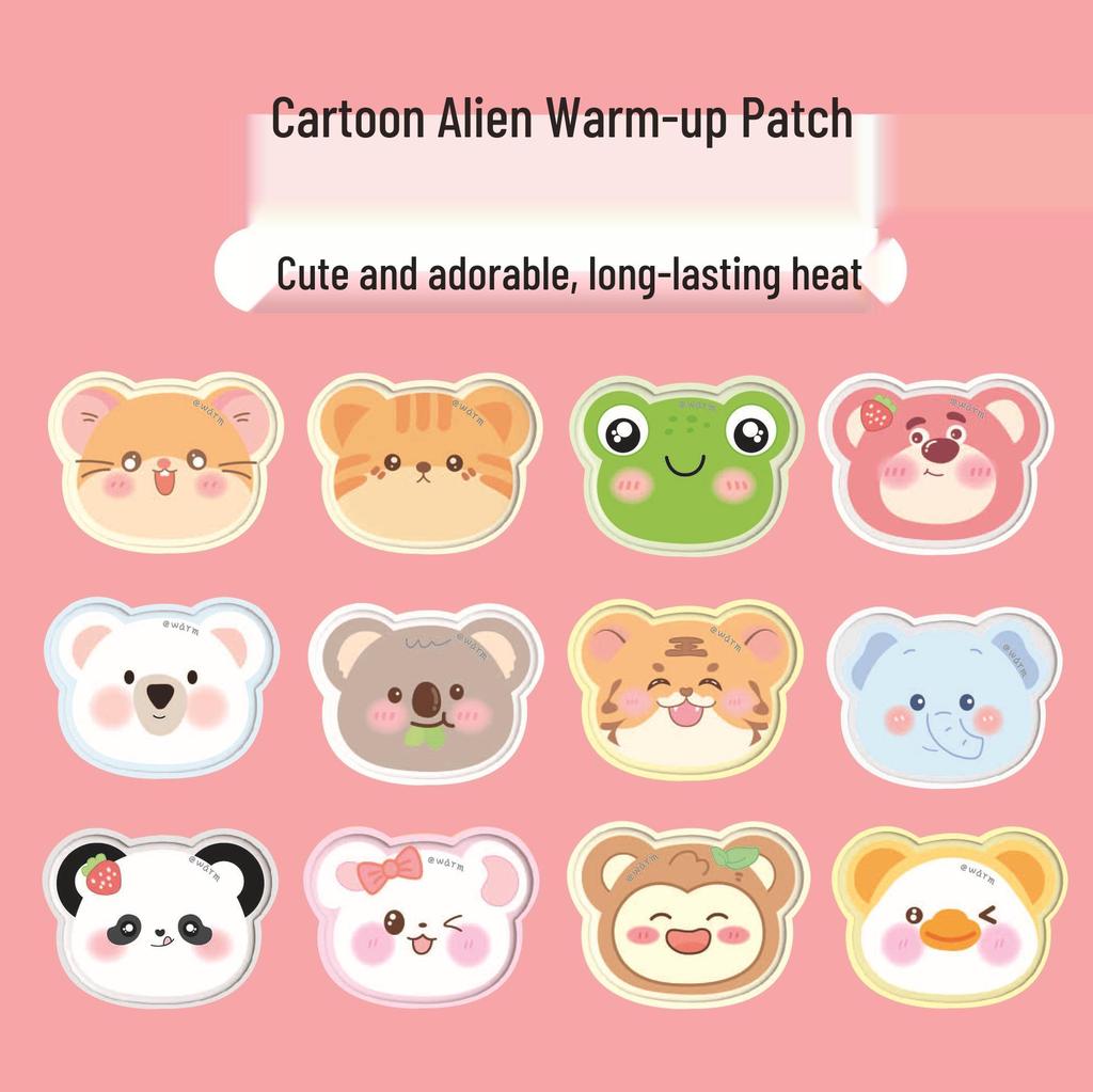Cartoon Cute Alien Self-Heating Baby Patch for Warmth