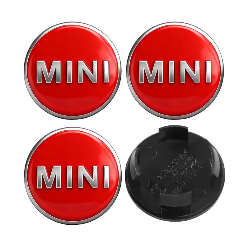 4Pcs 54MM 56MM Car Wheel Hub Center Cap Badge Accessories For BMW MINI Cooper S Works JCW R55 R56 R50 R53 R60 R61 F54 F55 F56..