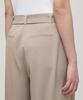MUSINSA STANDARD WOMAN Women'S Real Wide Belted Slacks [Beige]