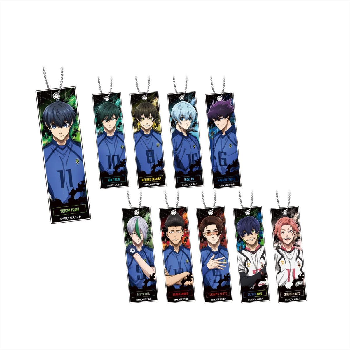Algernon Products Blue Rock Tsuikore Trading Acrylic Keychain Vol. 1 1 Box Approx. W20 x H67mm Acrylic