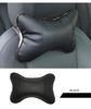 Premium Leather Travel Car Seat Headrest Pillow With Superior Neck Support And Comfort