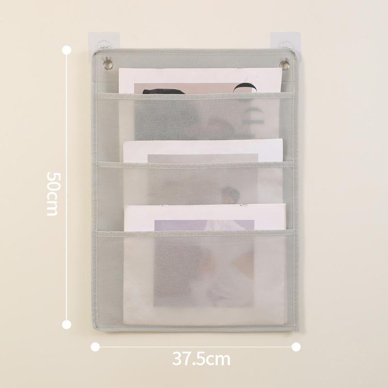 Wall Hanging File Folder Organizer Letter Size Hanging Storage Organizer Bag