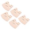 5Pcs Maple Wood Violin Bridges Parts Instrument Fitting Accessory for 4 4 Size Violin