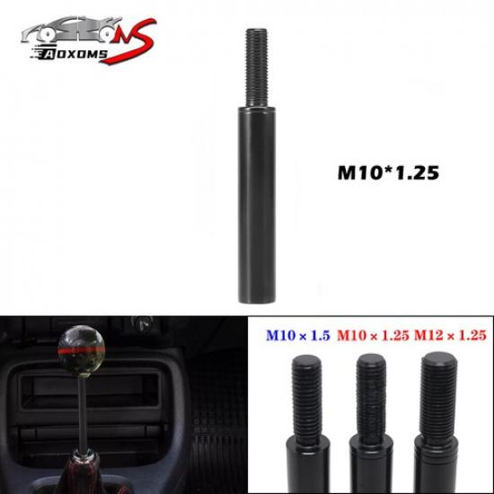 3 Aluminum M10x1.25 Shift Knob Extender Extension Lever Gear Manual Shifter Rod
