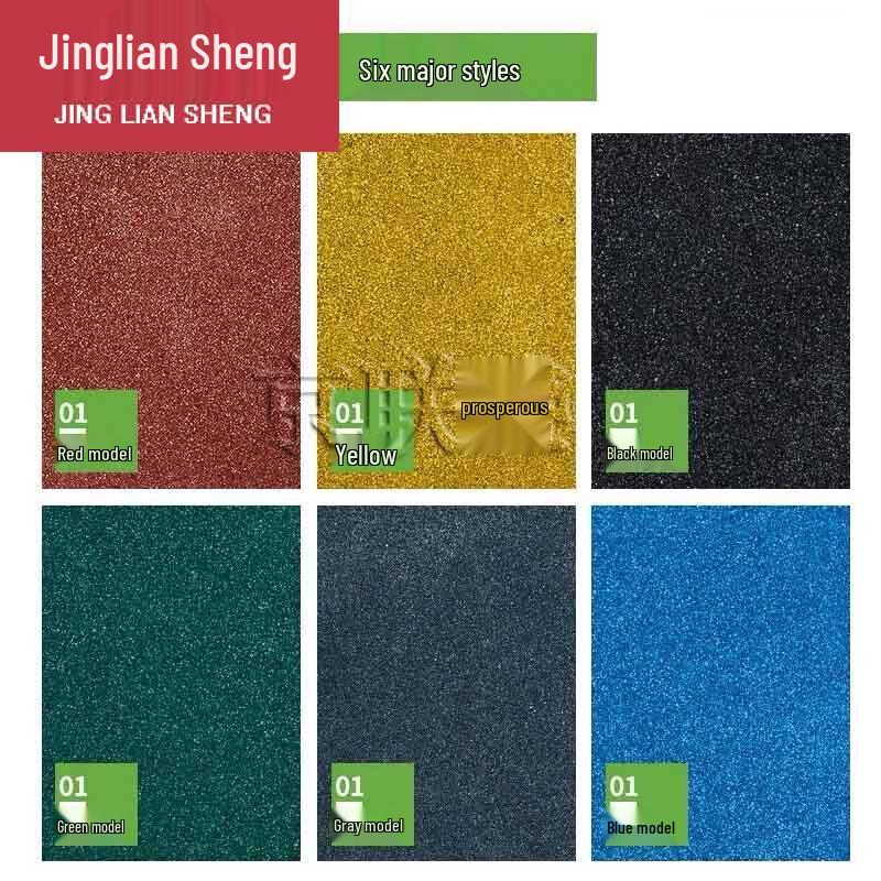 Heavy-Duty Interlocking Rubber Floor Mats