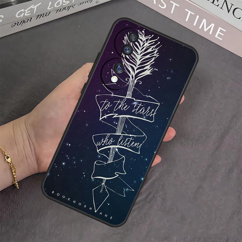 A Court of Mist and Fury Sarah J Maas Case For Honor X8b X9b X8 X9 X6a X7a X8a X9a Cover For Honor Magic 6 5 Pro 50 70 90 Lite