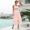 Spring and Summer New Women's Sexy V-neck Sleeveless Suspender Dress