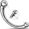 Metall Vibrierender Dildo G-Punkt Stab Prostata Massage Stift Penis P-Punkt Stimulator Analer Dildo Stecker Sexspielzeug für Männer Frauen Edelstahl