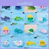 Cute Plastic Ocean Animal Toys Ideal For Kids Colorful Underwater Adventure Playset