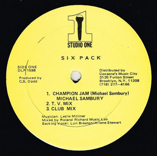 

12inch Record MICHAEL SAMBURY - Six Pack DLP1598 Studio One 199- US Latin Used