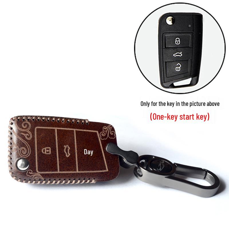 

Чехол для ключа Volkswagen для Tiguan, Sagitar, Bora, Tayron, Polo, Lamando, Teramont, Lavida, T-Roc