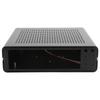 G60S HTPC Chassis Full Aluminum DCATX Power Supply MiniITX Case for Desktop Computer(Noir USB2.0)