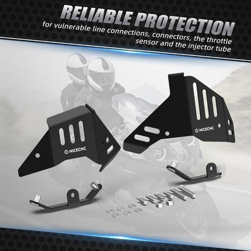 For BMW R1250GS 2018-2023 Motorcycle Aluminum Throttle Body Guards R 1250 GS R 1250GS R1250 GS 2018 2019 2020 2021 2022 2023