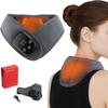 5 Levels Heated Electric Neck Heating Pad 3 Vibration Modes Heated Neck Wrap