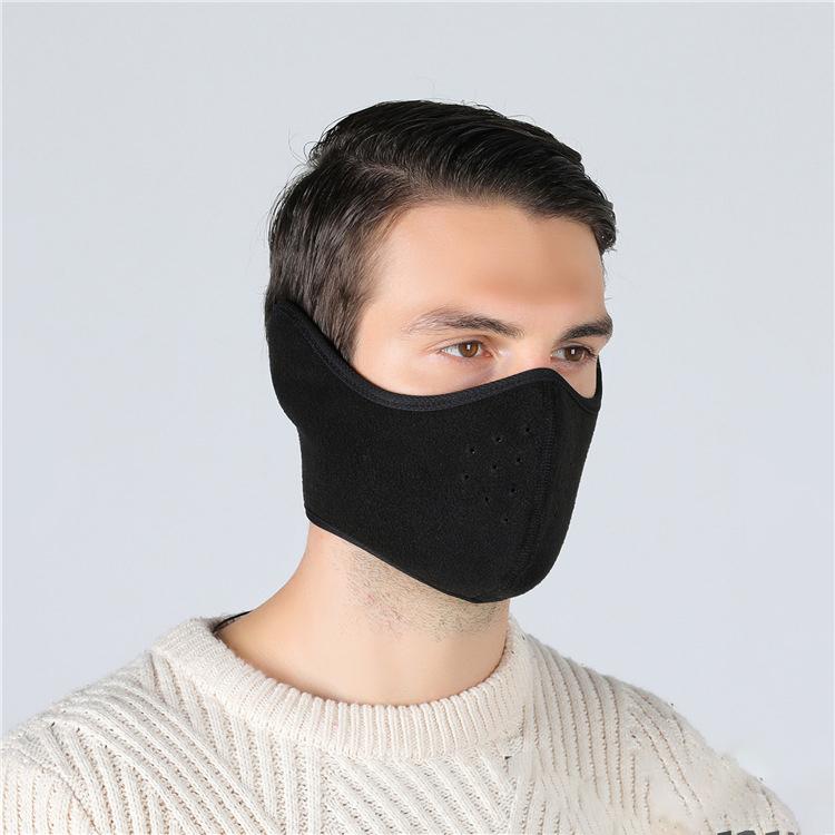 Winter Outdoor Skiing Cycling Mask Ear Mouth Cover Neck Warmer Windproof Reusable Cycling Snowboard Ski Hiking Sport Scarf