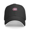 Boné Montreal Canadiens Logo Boné Personalizado Boné Snapback Streetwear Chapéus Femininos Masculinos