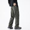 MEDE Men's American Style Straight-Leg Breathable Cargo Pants