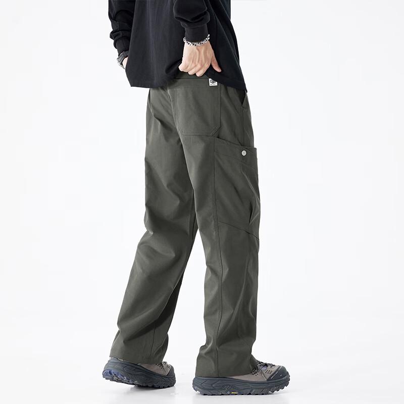 MEDE Men's American Style Straight-Leg Breathable Cargo Pants