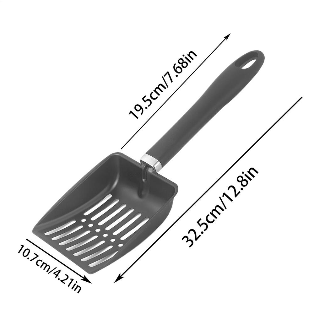 Hollow Fireplace Shovel Fire Pit Tools heat-resistant and corrosion-resistant efficiently Clean Stainless Steel Coal Shovel