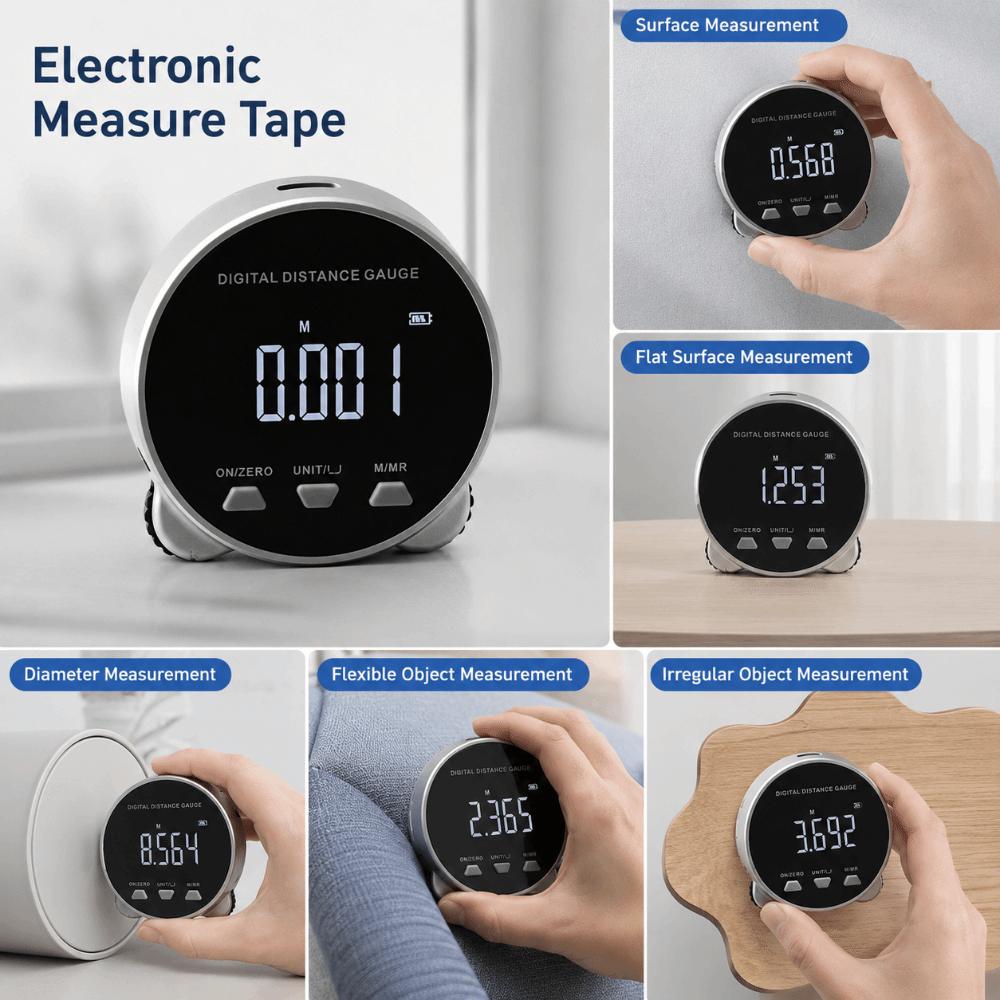 High Accuracy Digital Rangefinder Portable Distance Meter Electronic Tape Measure Length Measuring