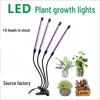 LED Full Spectrum Grow Light with Timer, Clip-On Plant Light for Succulents, Flowers, Herbs, Seedlings